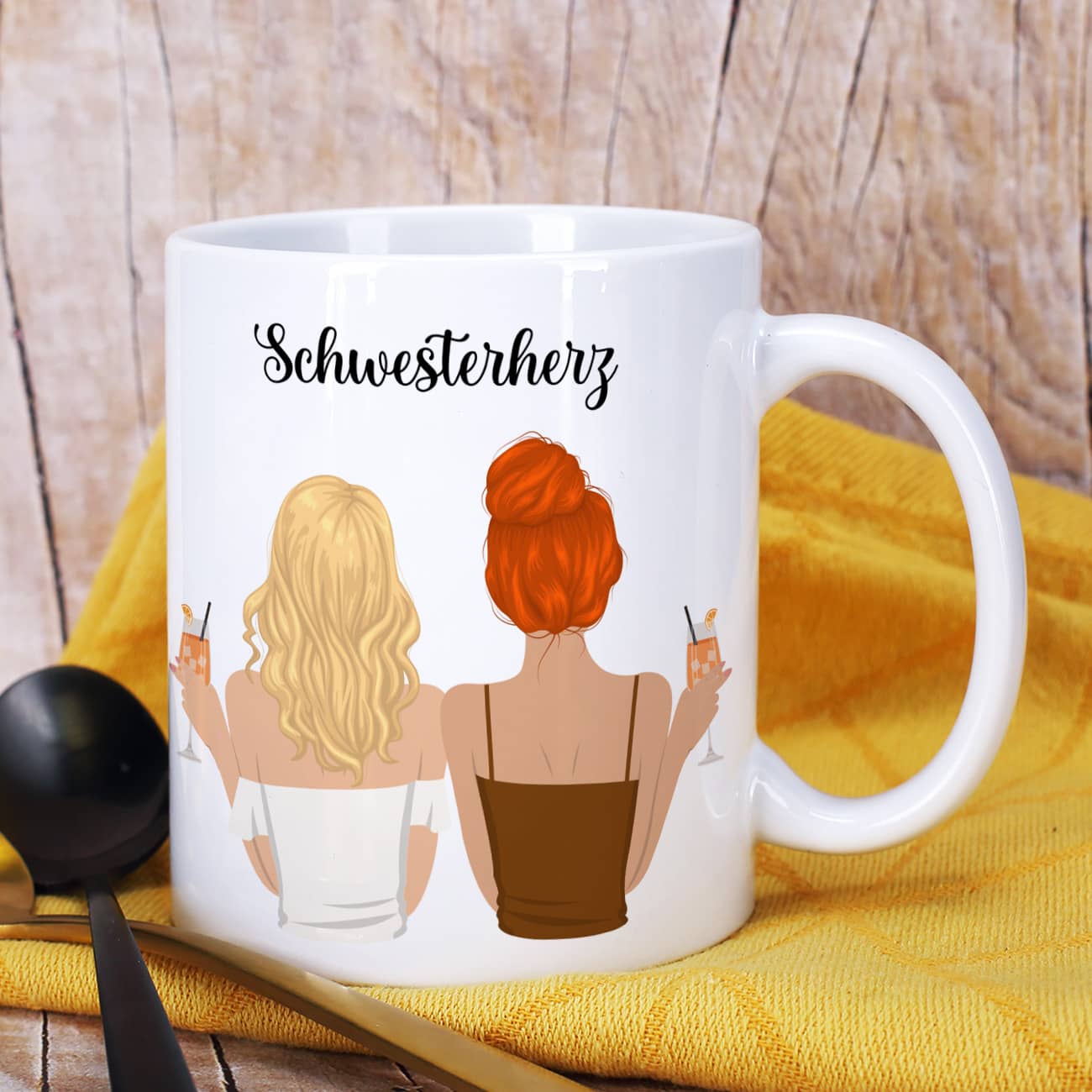 Freundinnen Tasse als einzigartiges Geschenk