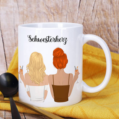 Freundinnen Tasse als einzigartiges Geschenk