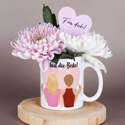Ein perfektes Geschenk, die Freundinnen Tasse