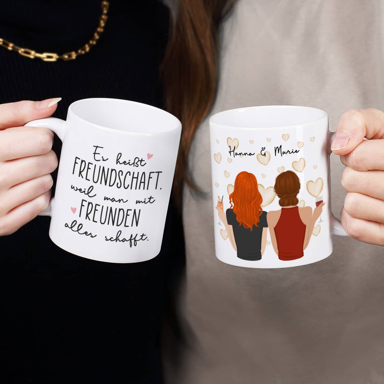 Freundinnen Tasse als einzigartiges Geschenk