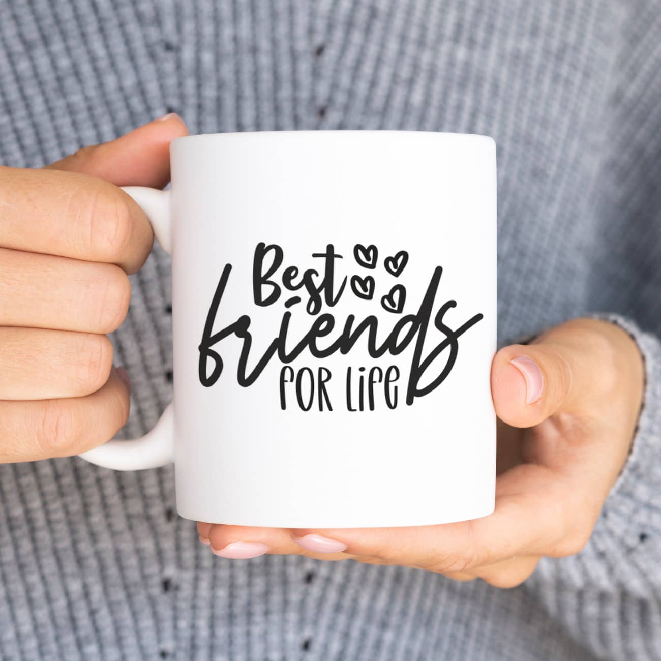 Freundinnen Tasse mit vielen verschiedenen Sprüchen