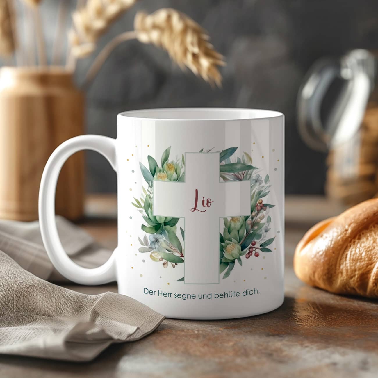 Name & Text nach Wunsch