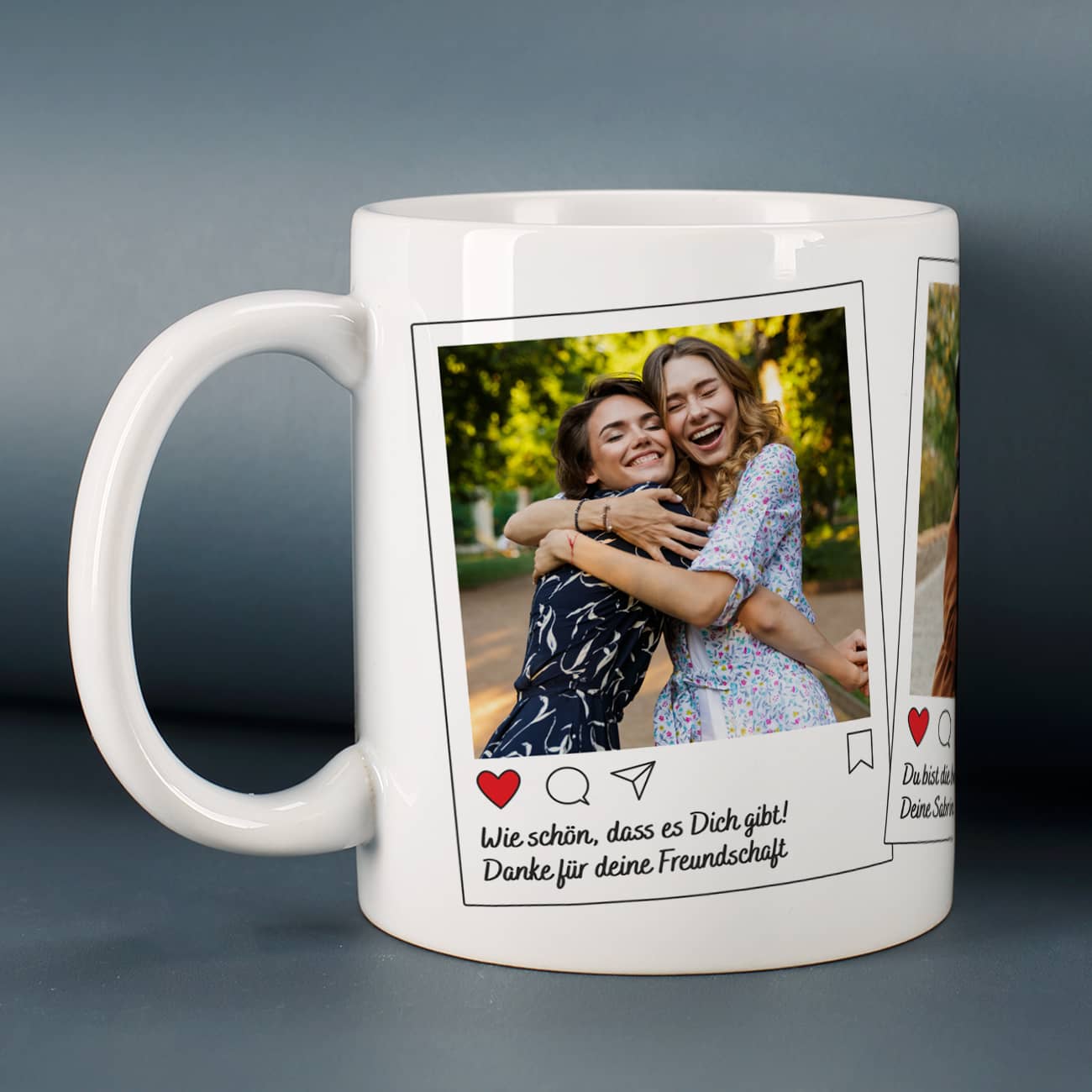 Liebevoll gestaltete Tasse für Ihre liebsten Menschen