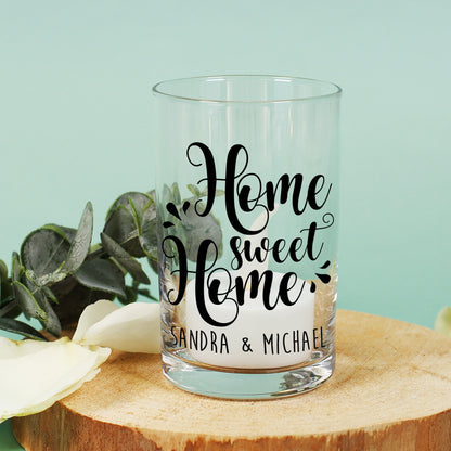 Geschenk zum Einzug als kleines Windlicht