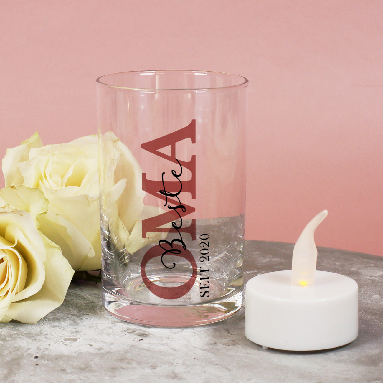 Oma seit... mit Text und Jahr personalisiert