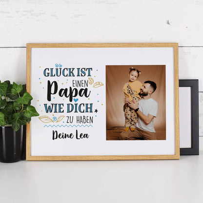 Persönlicher Fotorahmen für den Papa