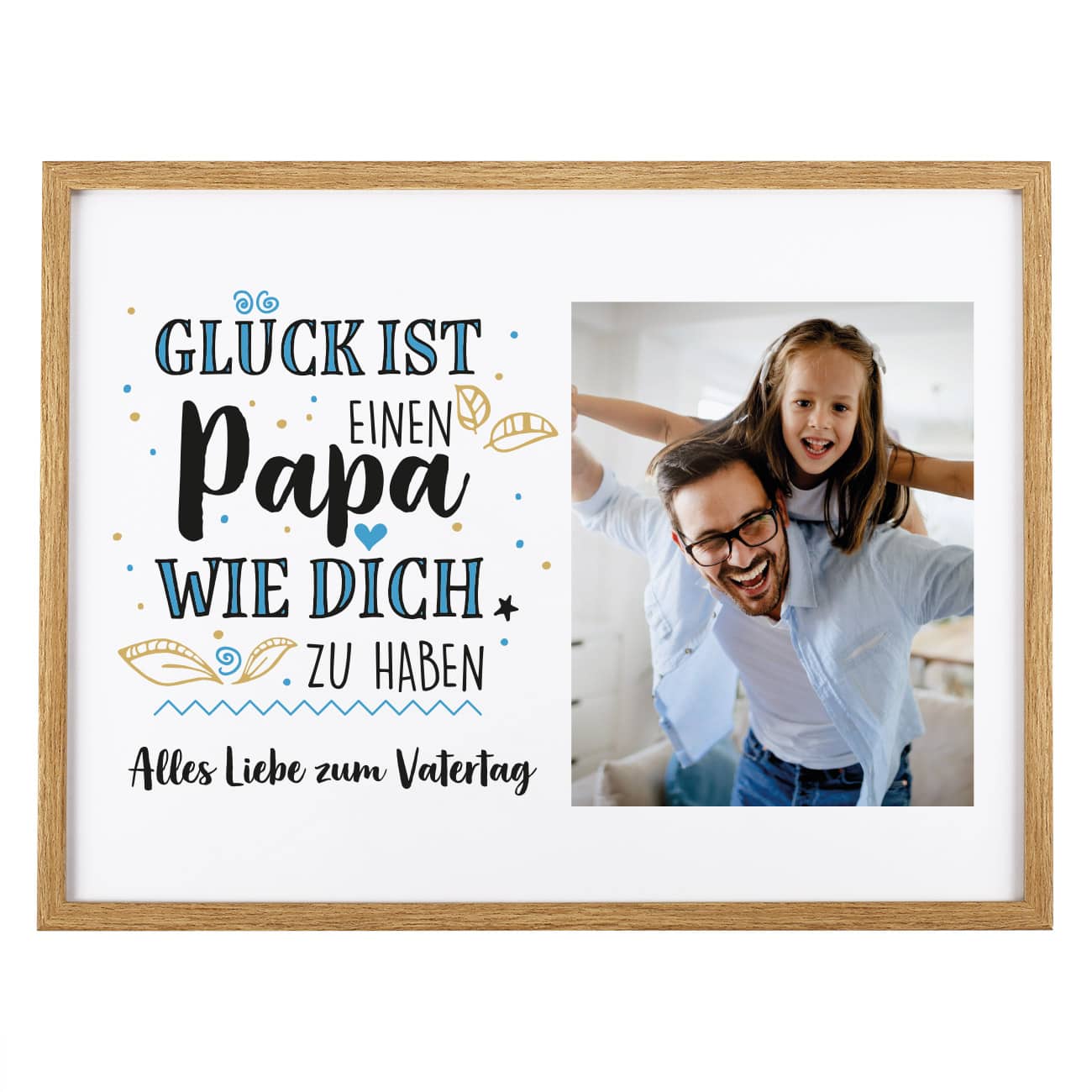 Mit Wunschtext und Fotoaufdruck