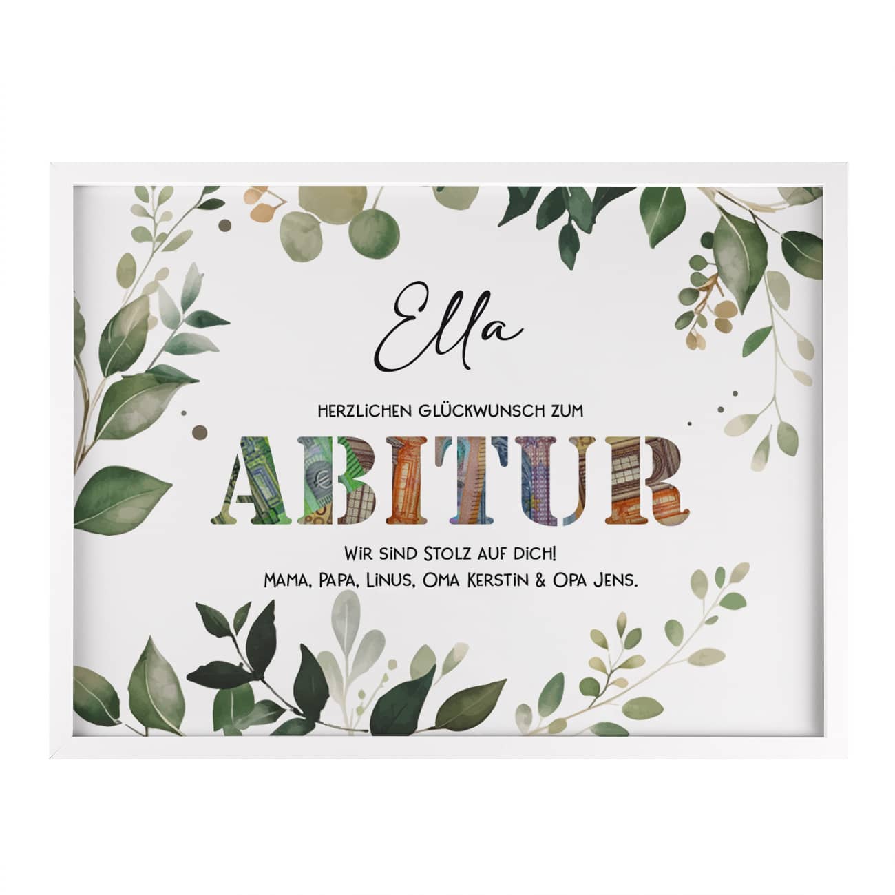 Personalisiert mit Name  & Text