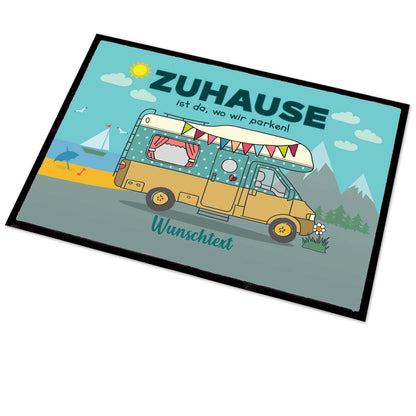 Fußmatte Wohnmobil mit Ihrem Wunschnamen