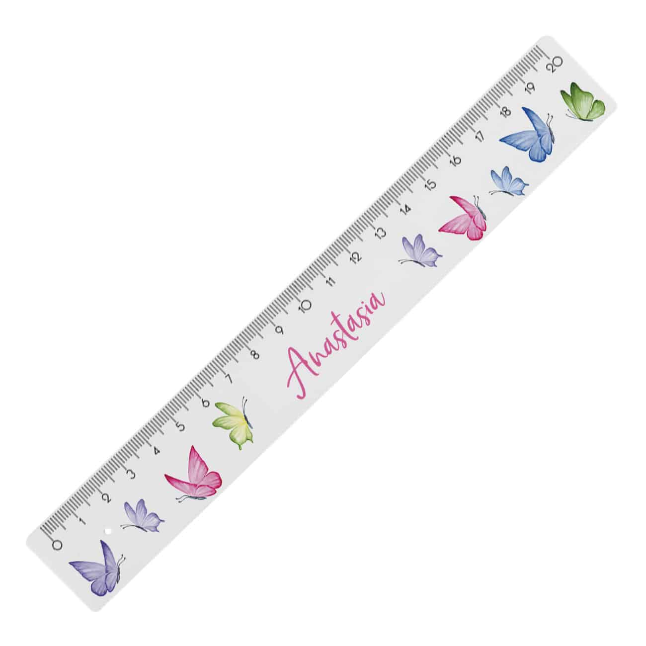 20 cm Lineal mit Name personalisiert