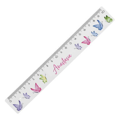 20 cm Lineal mit Name personalisiert