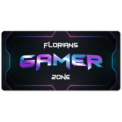 Freigestelltes Produktfoto des Mousepads auf weißem Hintergrund – Druck vollständig sichtbar