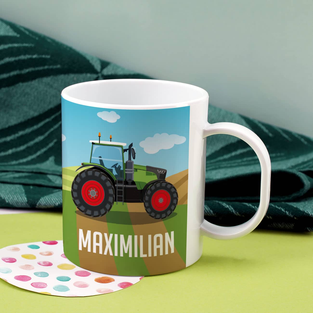 Bruchfeste Kindertasse aus Melamin