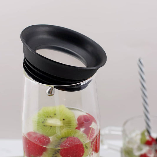 Praktischer Deckel zum einfachen Ausgießen