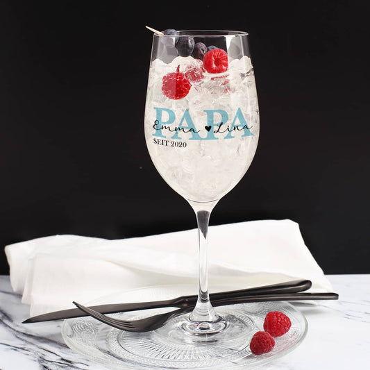 Weinglas für den besten Papa 