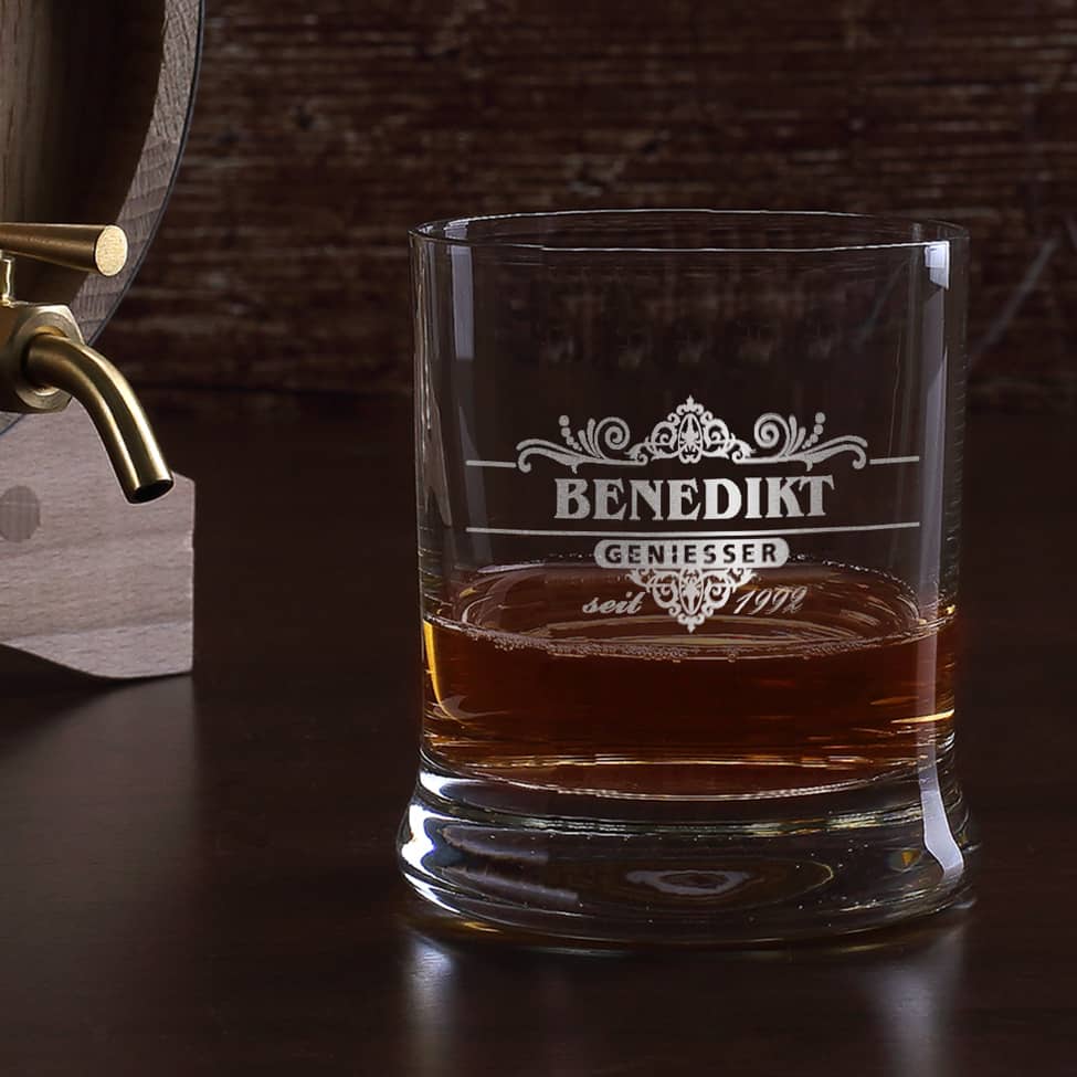Geniesser Limited Whiskyglas mit Gravur