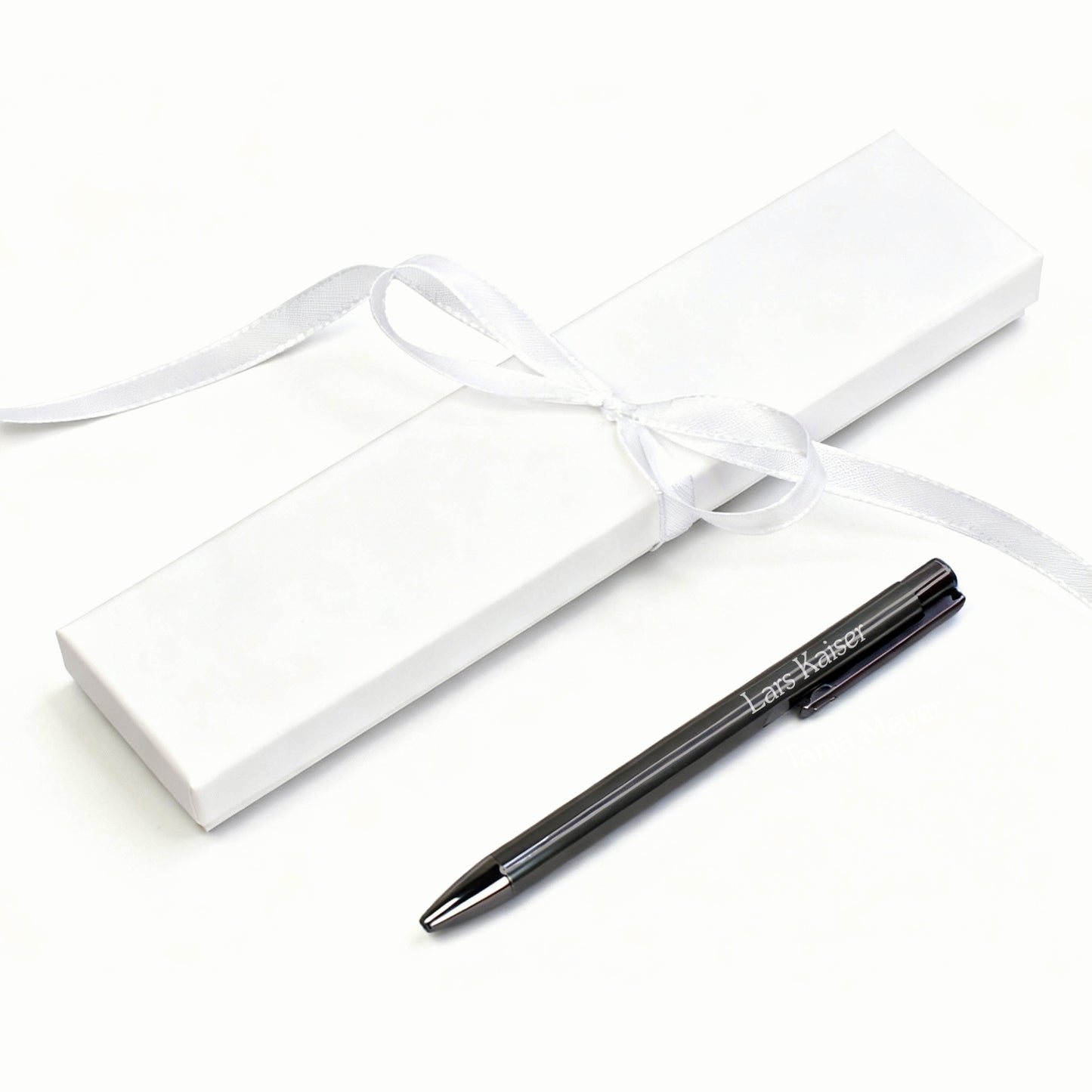 gravierter Kugelschreiber mit Geschenkbox