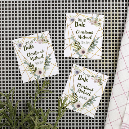 Save the Date Magneten zur Hochzeit