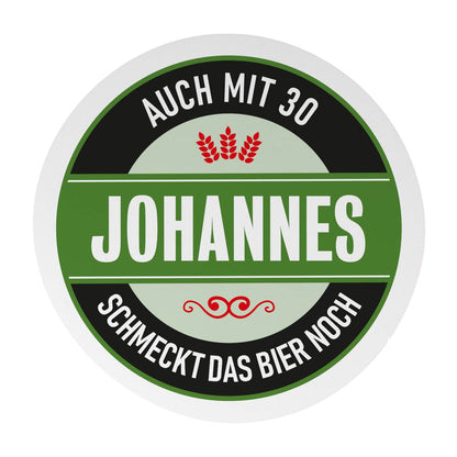 Kühlschrankmagnet individuell mit Name und Alter des Beschenkten