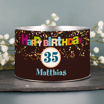 Spardose für Geldgeschenke zum Geburtstag