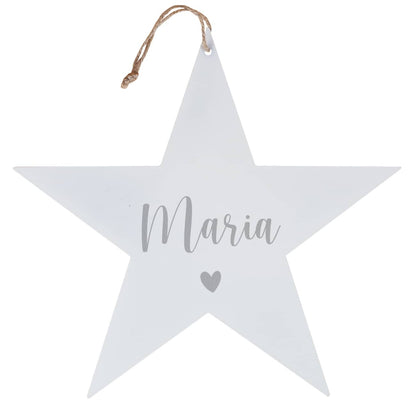 Mit Name und Herz graviert