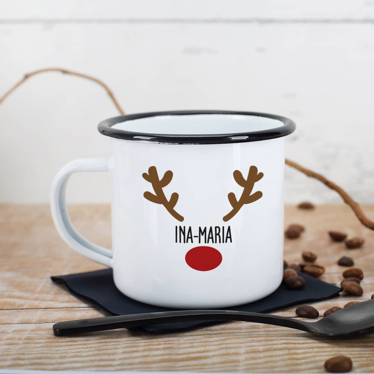 Namenstasse zu Weihnachten