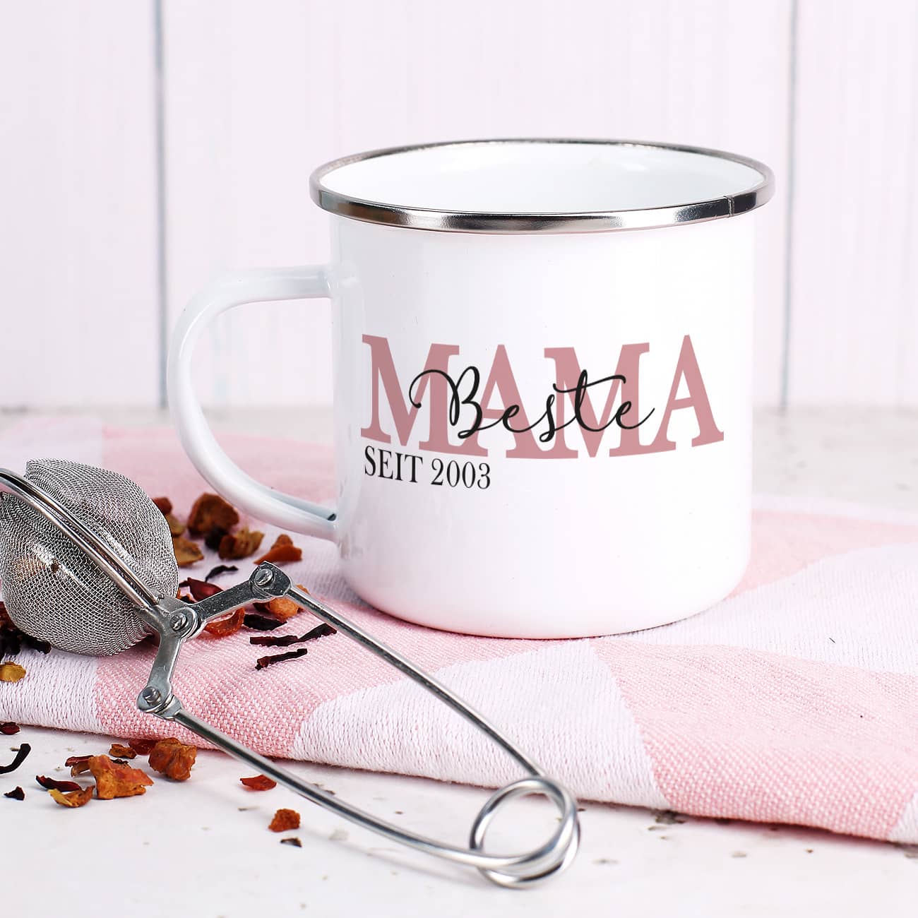 Individuell gestaltbare Muttertagstasse