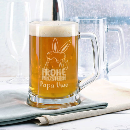 Bierseidel als Ostergeschenk