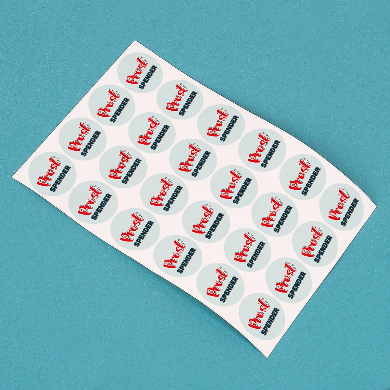 Prostspender Aufkleber