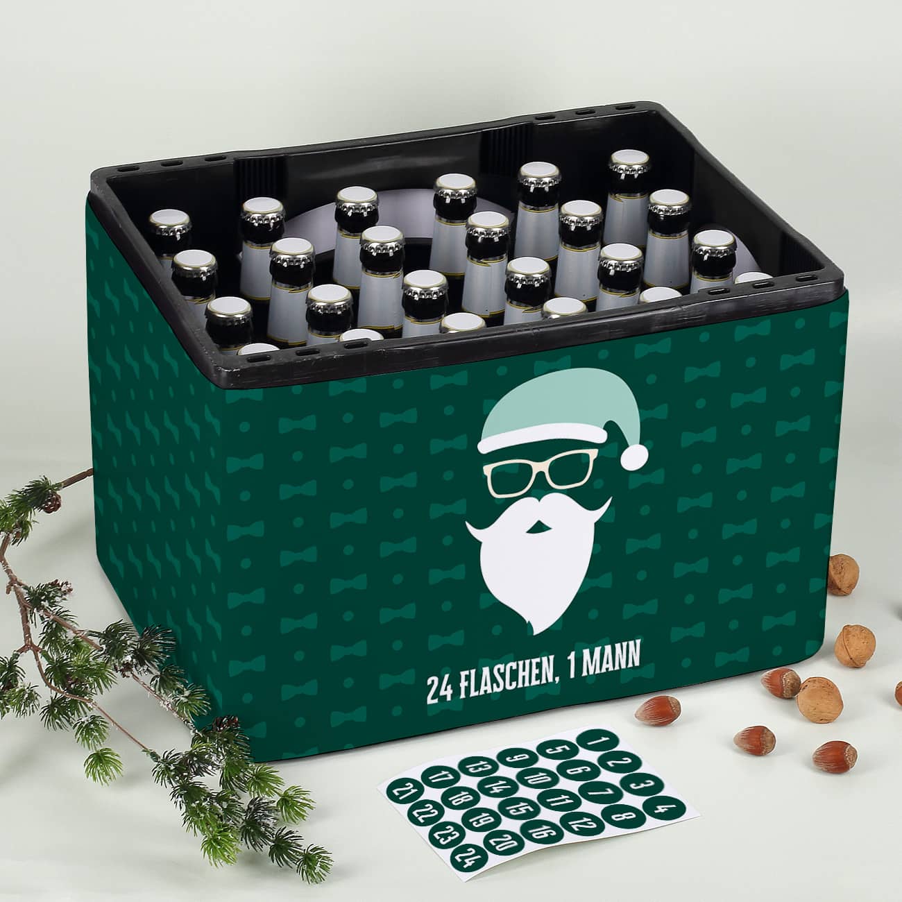 Adventskalender Set für Ihren Bierkasten