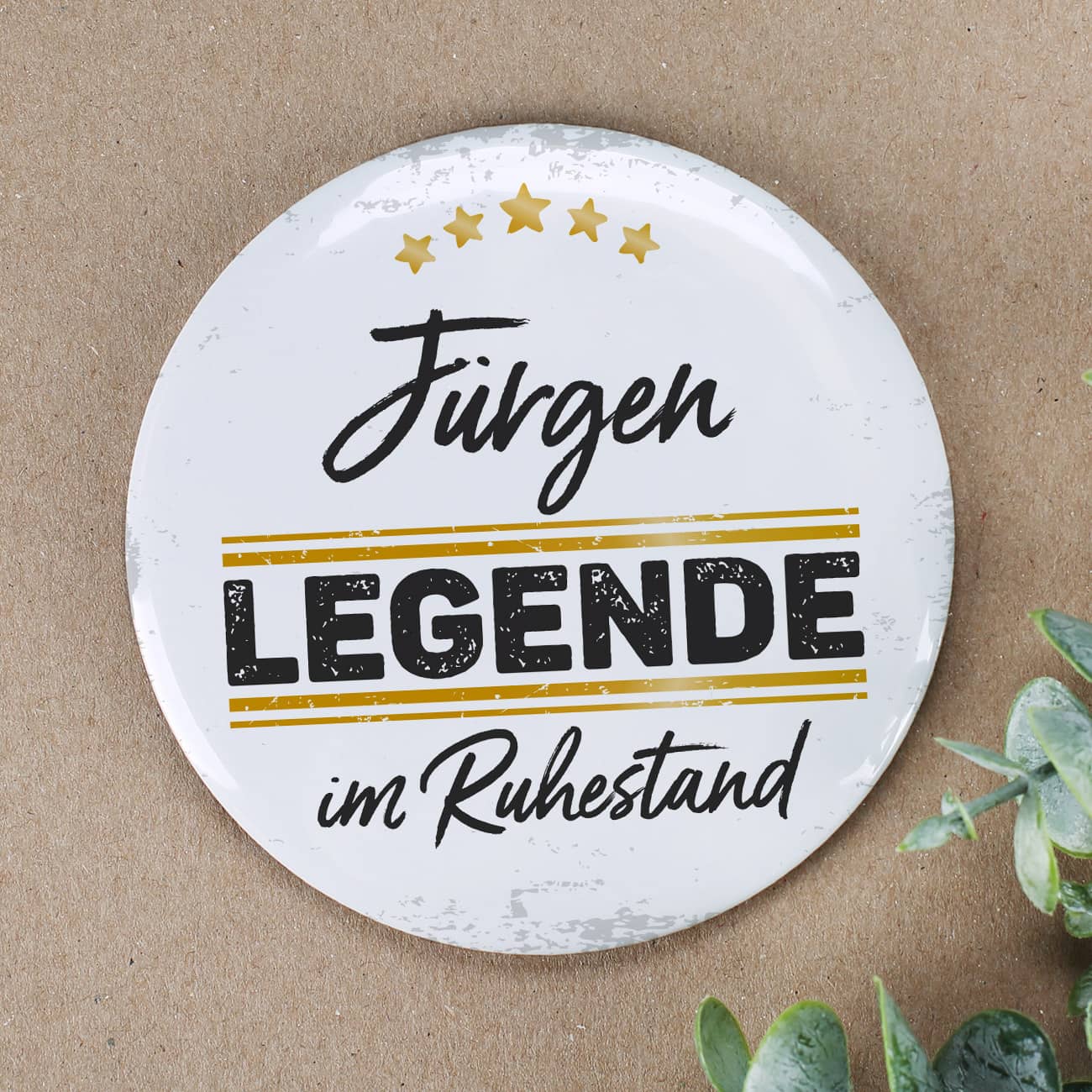 XXL Button für Rentner