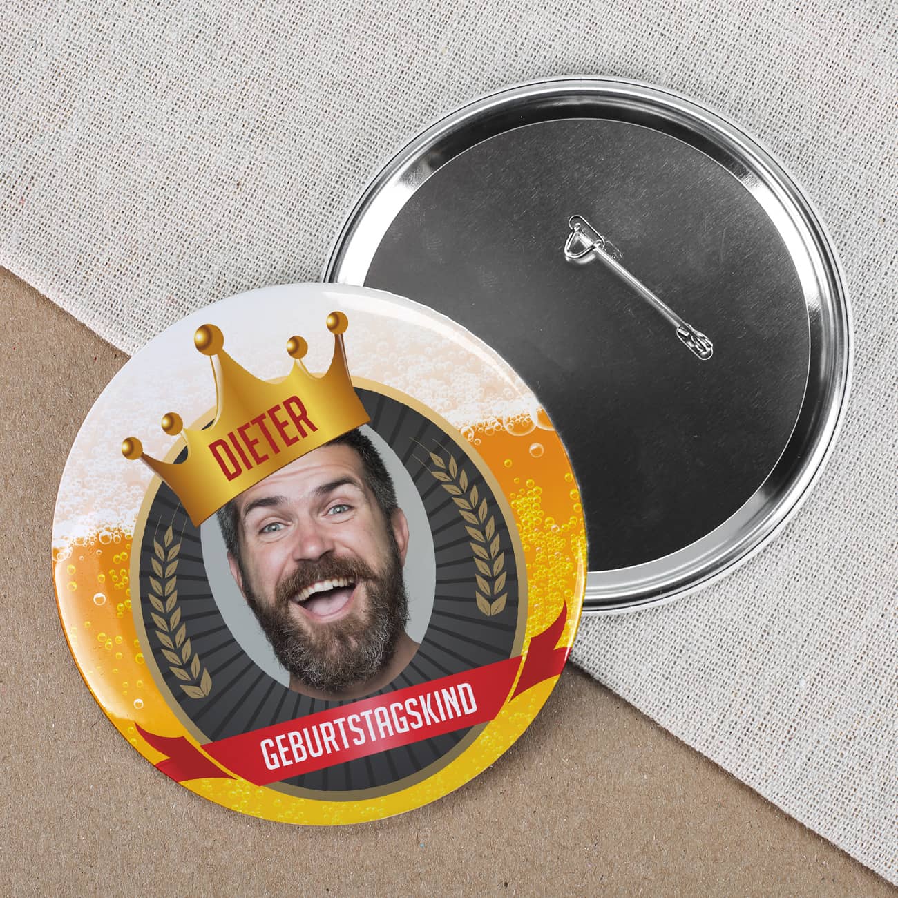 XXL Fotobutton
