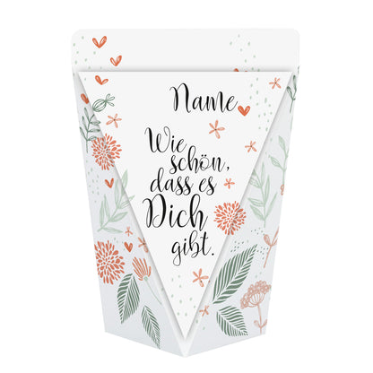 Mit Name personalisiert