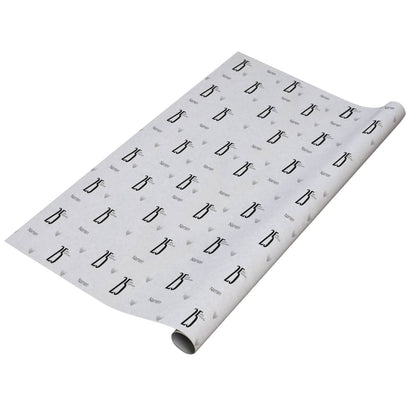 Auf Rolle mit Ihrem Namen bedruckt