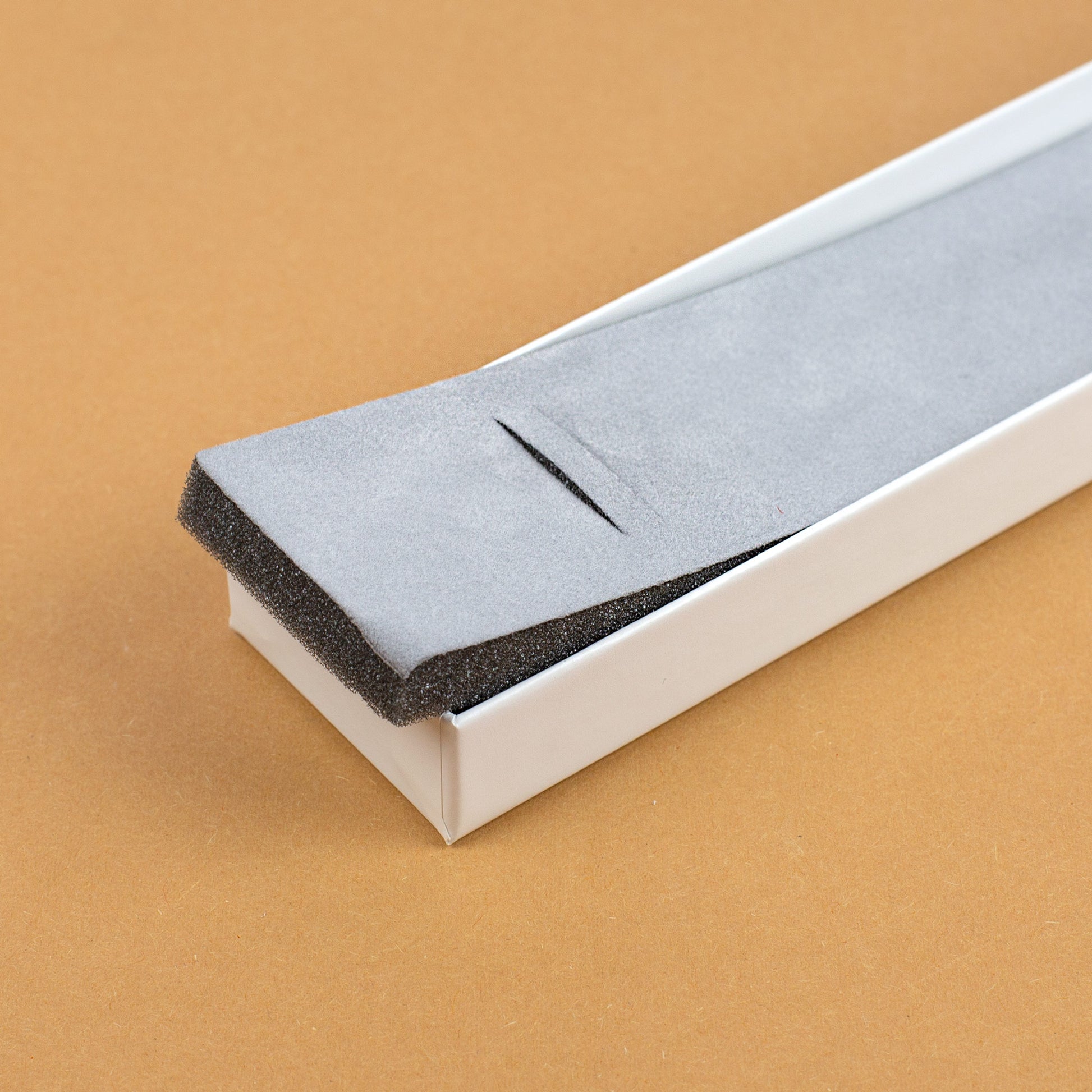 Innenansicht Schaumstoffeinlage der Schmuckbox