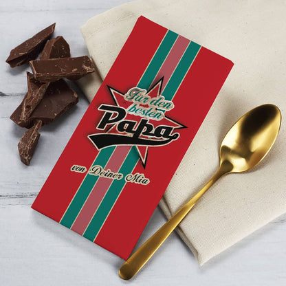 100g leckere Schokolade für den besten Papa