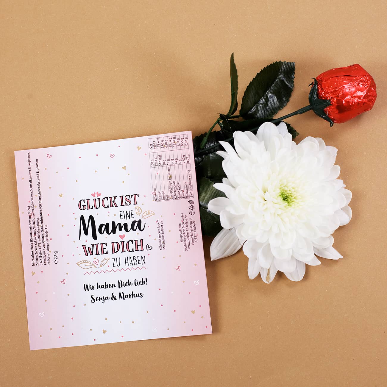 Muttertagsgeschenk Karte