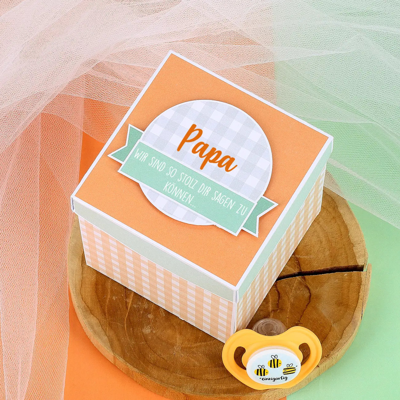 Überraschungsbox zum Verkünden der Schwangerschaft - Du wirst ...