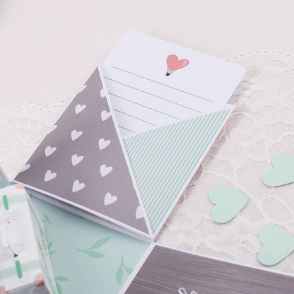 Überraschungsbox zur Hochzeit mit Grlückwunschkarte