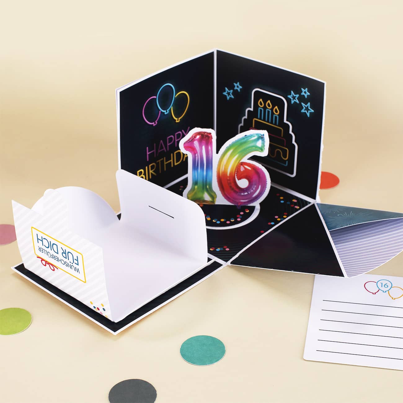Überraschungsbox zum 16. Geburtstag für Geldgeschenk