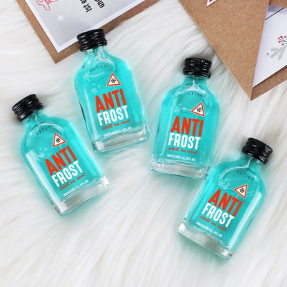 Wärmendes Wintergeschenk - Überraschungsbox mit Alkohol als Verpackung für Geld & Gutscheine