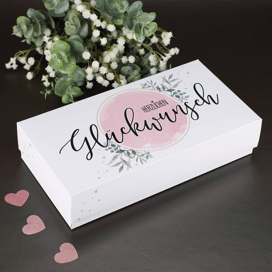 Verpackung für Geldgeschenke zur Hochzeit 