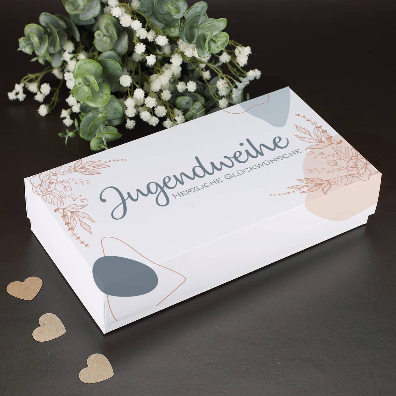 persönliche Geschenkverpackung zur Jugendweihe