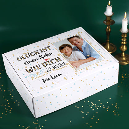 Glück ist... DIY Adventskalender mit Foto und Wunschtext