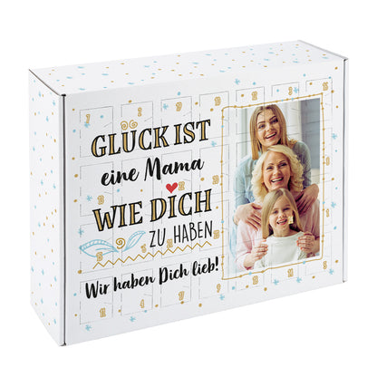 Glück ist... DIY Adventskalender mit Foto und Wunschtext
