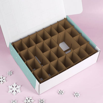 Flamingo Adventskalender zum selber Füllen mit Ihrem Namen