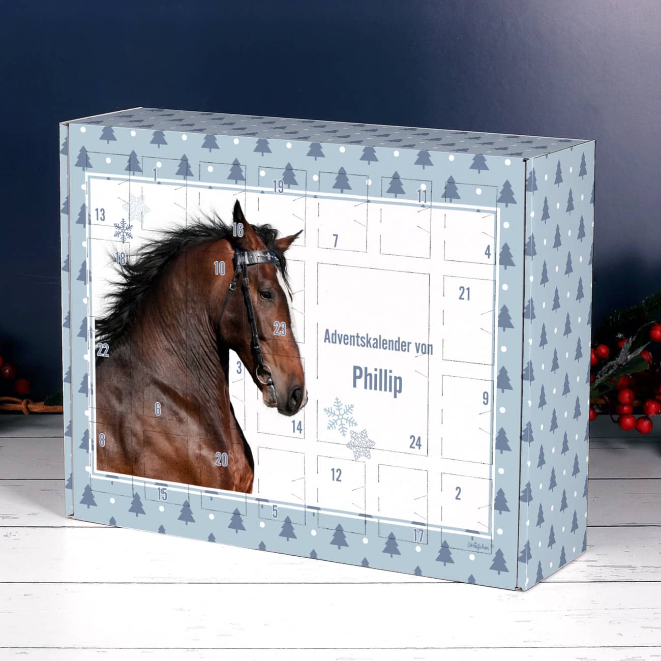 Pferdeadventskalender zum selber Befüllen