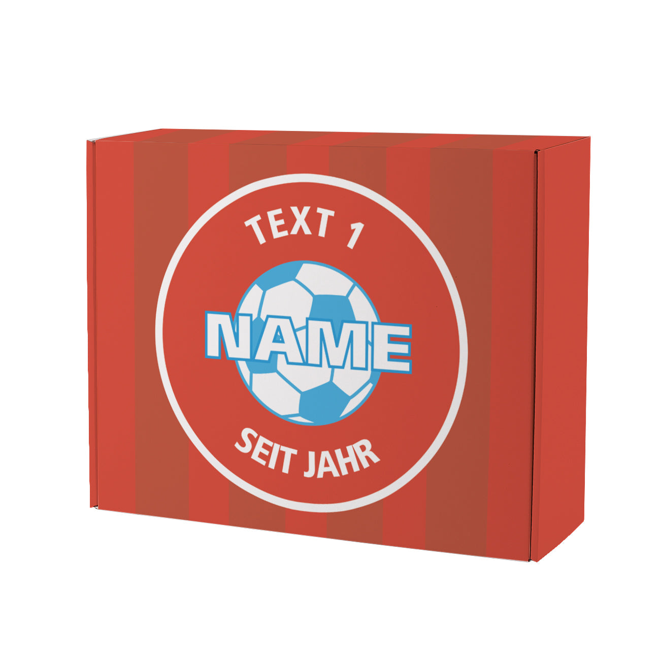 Box mit zwei Wunschtexten, einem Namen und dem Geburtsjahr