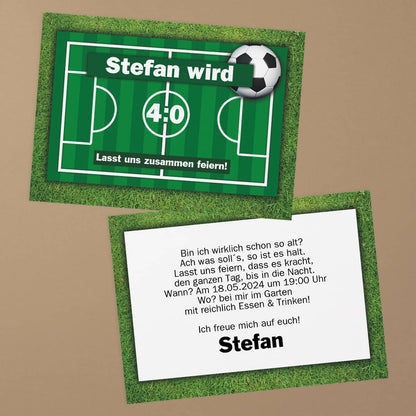 Mit Alter, Text & Name personalisiert