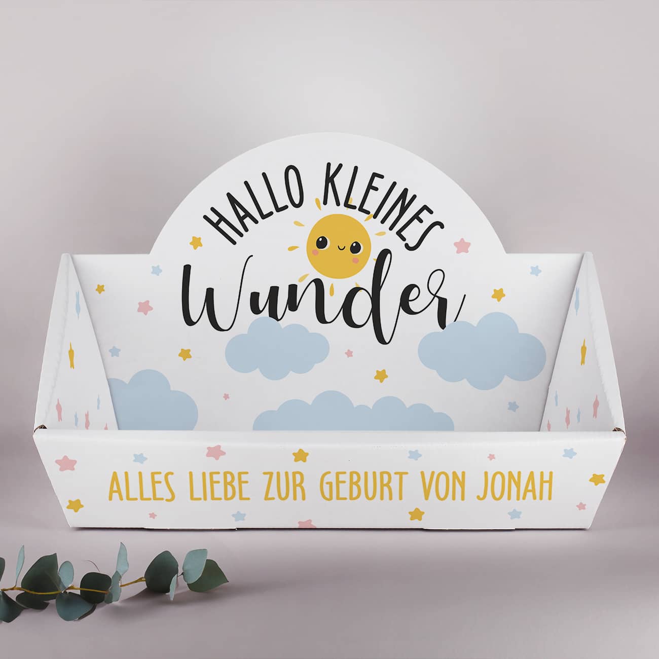 Personalisiert mit einem Text nach Wunsch